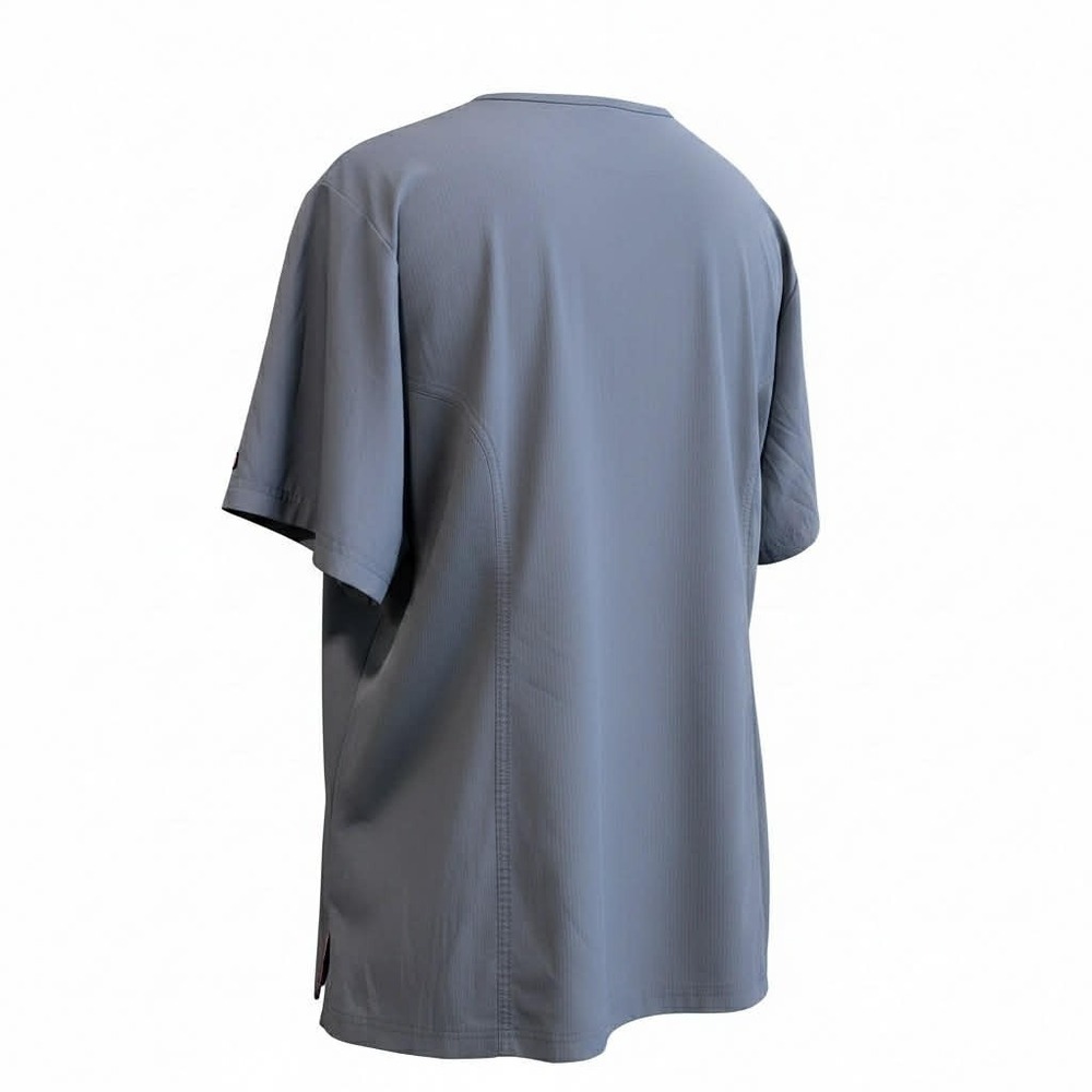 Koi Lite Peace Scrub Top 3X Charcoal Grey Zip‎ Neck Slim Fit  26.05.06 - Picture 4 of 5